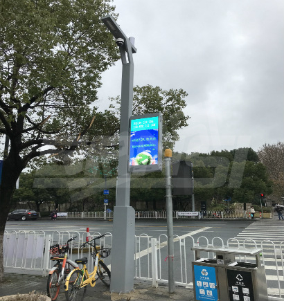 上海莘（shēn）莊商務區智慧路燈